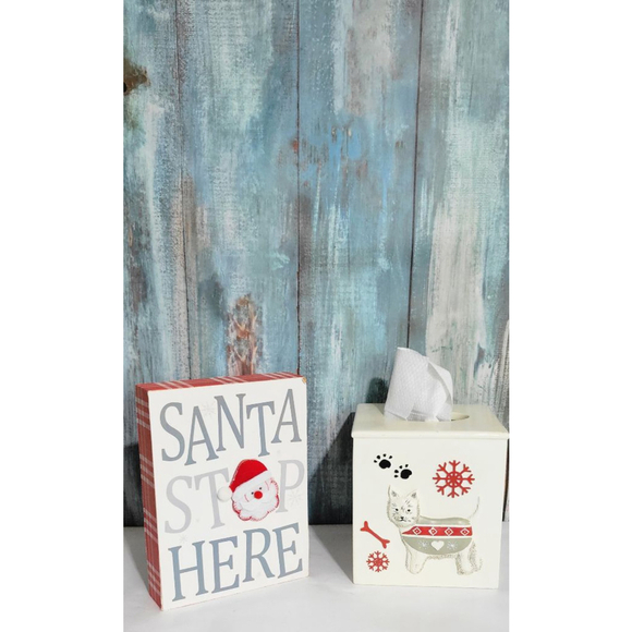 Avanti Happy Pawildays Tissue Cover - Picture 1 of 8
